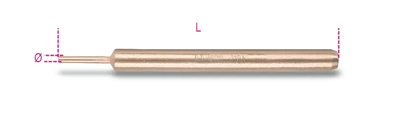 Beta 000310853 31BA 3X110 Poinçons pour goupilles anti-étincelles