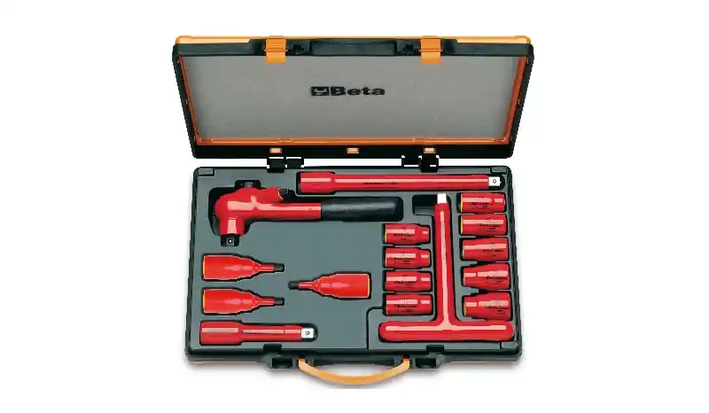 Beta 009200917 920MQ/C16 Jeu de clés à douille 6 côtés 1/2" métrique 8-24 mm