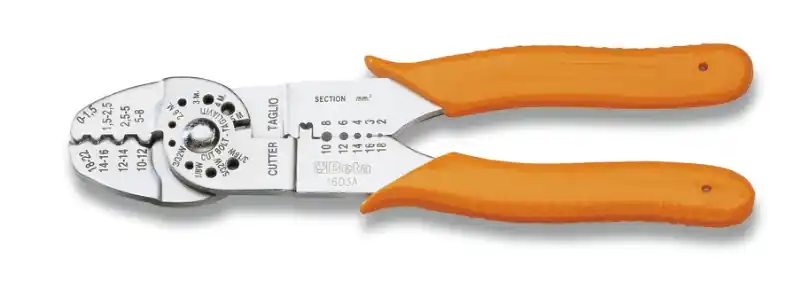 Beta 016030005 1603A Pince à sertir pour cosses fermées non isolées