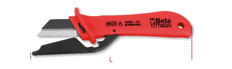 Beta 017770011 1777MQ/U Couteau à dénuder, isolé