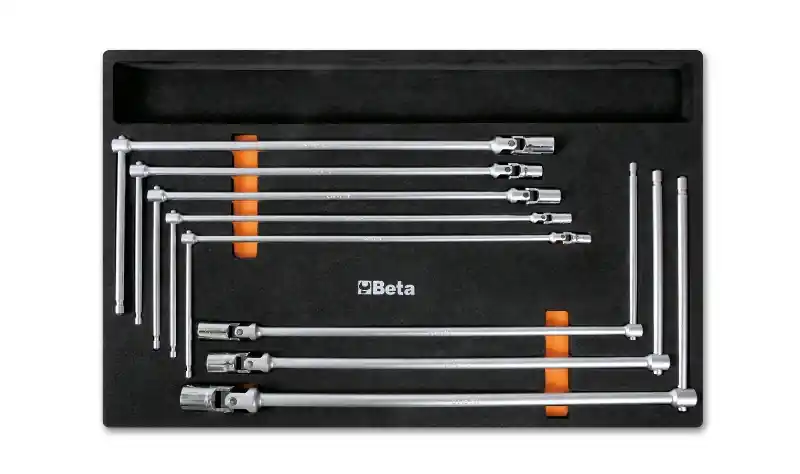 Beta 024500063 M63 Inserts flexibles préformés avec assortiment d‘‘outils