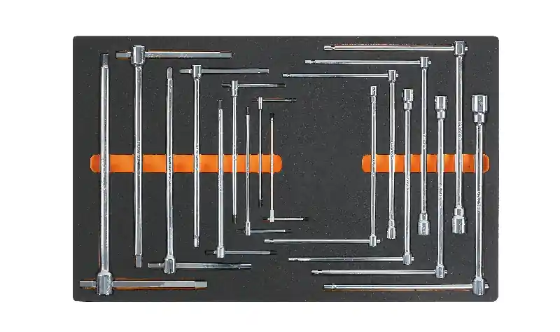 Beta 024500065 M65 Inserts flexibles préformés avec assortiment d‘‘outils