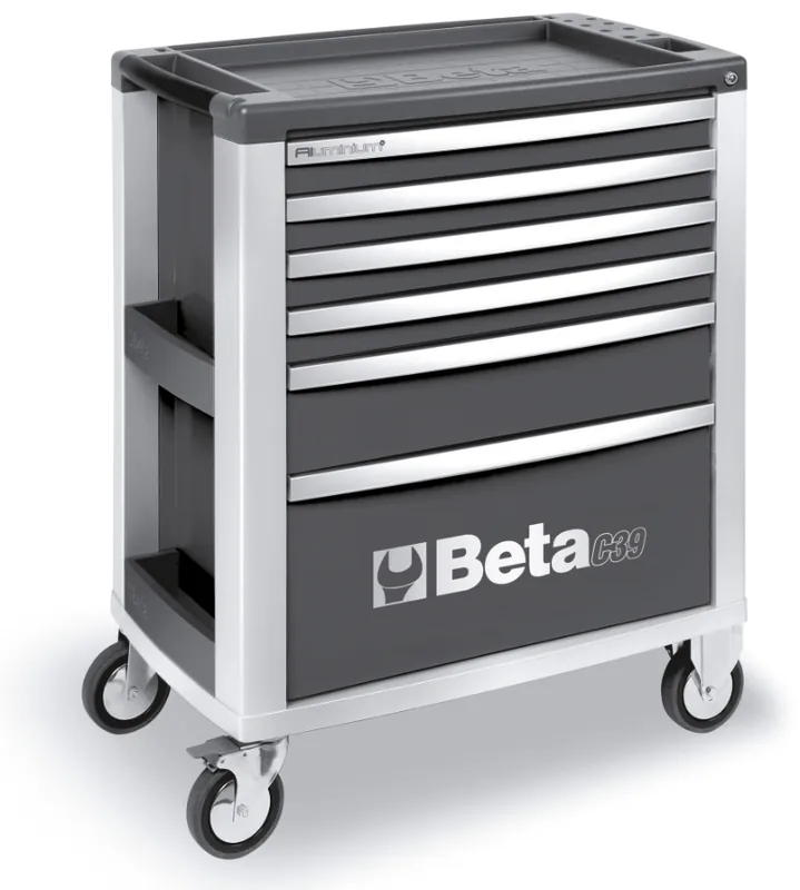 Beta 039000032 C39-6/G Chariot à outils avec six tiroirs