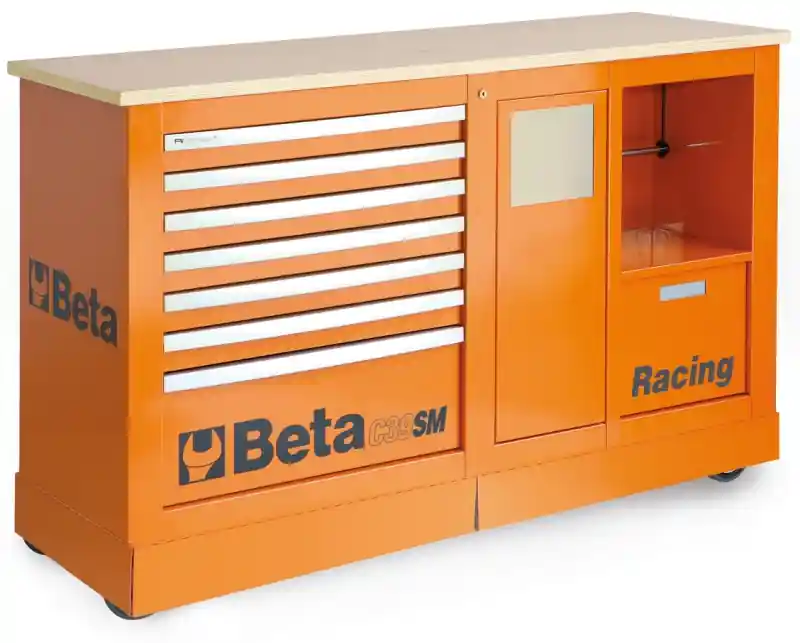 Beta 039390001 C39SM-O Chariot pour outils spéciaux, type Racing SM