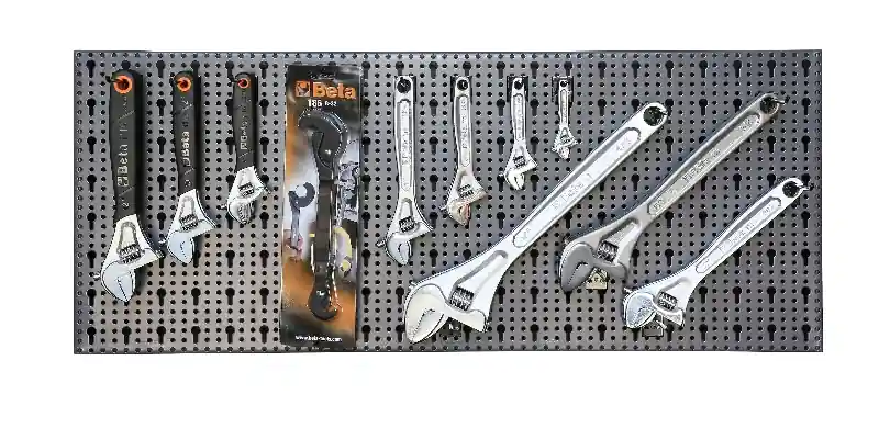 Beta 066000033 6600 M/33 Assortiment de 37 outils, avec crochets sans panneau
