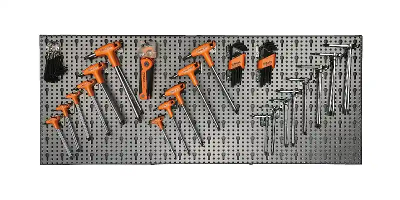 Beta 066000058 6600 M/58 Assortiment d‘outils de 150 pièces avec crochets sans panneaux