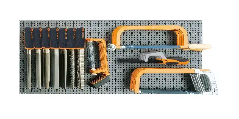 Beta 066000542 6600 M/542 Assortiment de 53 outils, avec crochets sans panneau