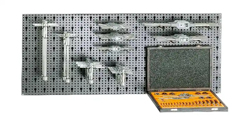 Beta 066000561 6600 M/561 Assortiment de 60 outils, avec crochets sans panneau
