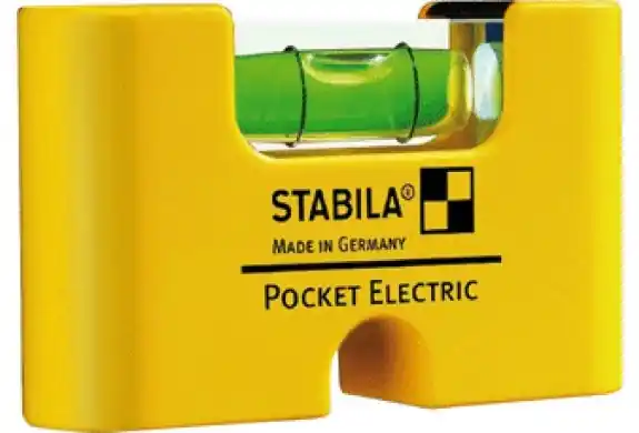 Stabila 17775 Niveau à bulle magnétique de poche électrique