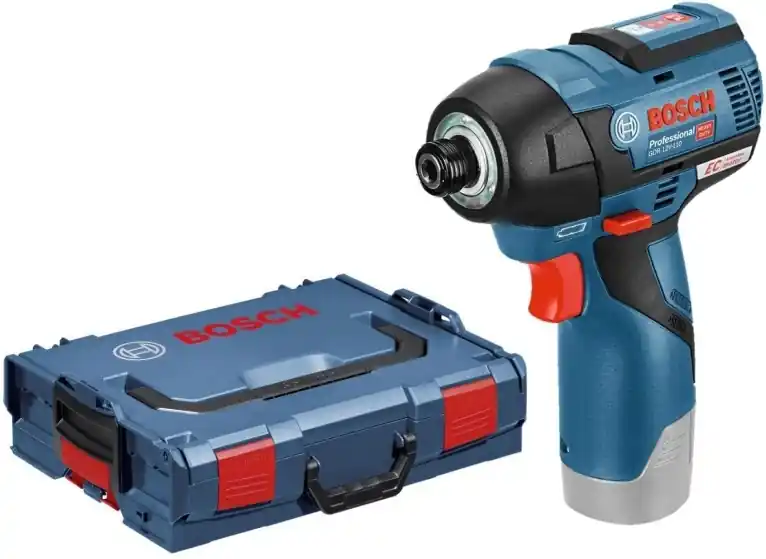 Bosch Bleu 06019E0003 GDR 12V-110 Clé à chocs 12V hors batteries et chargeur en L-boxx