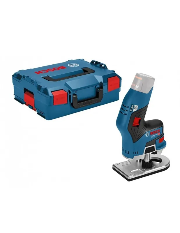 Bosch Bleu 06016B0001 GKF 12V-8 Affleureuse Excl. batterie et chargeur en L-Boxx