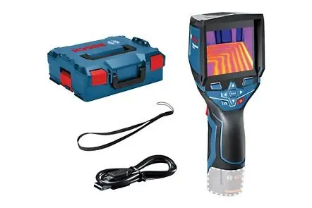 Bosch Bleu 0601083108 GTC 400 C Caméra thermique professionnelle 12V Batterie et chargeur inclus