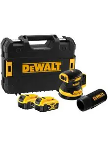 DeWalt DCW210P2-QW Ponceuse excentrique sans fil 125 mm 18V 5.0Ah Li-Ion