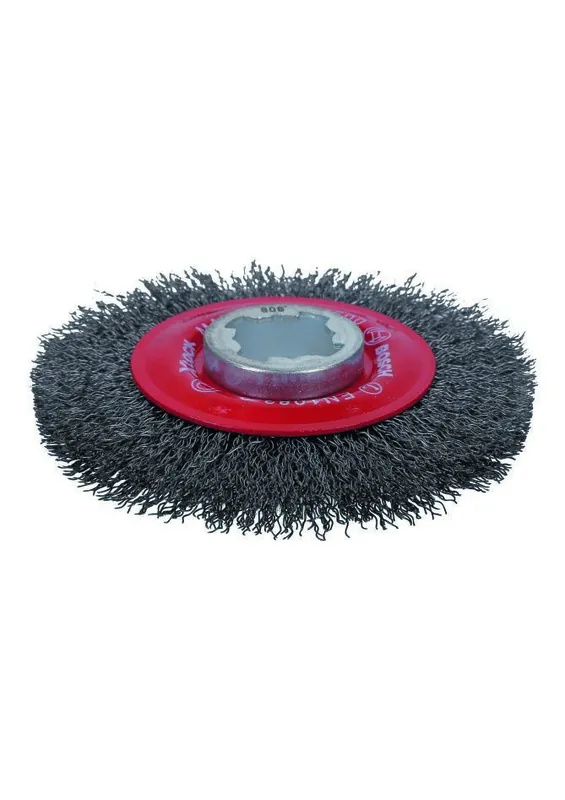 Bosch Bleu Accessoires 2608620732 X-LOCK Brosse à disque Clean for Metal 115 mm acier ondulé