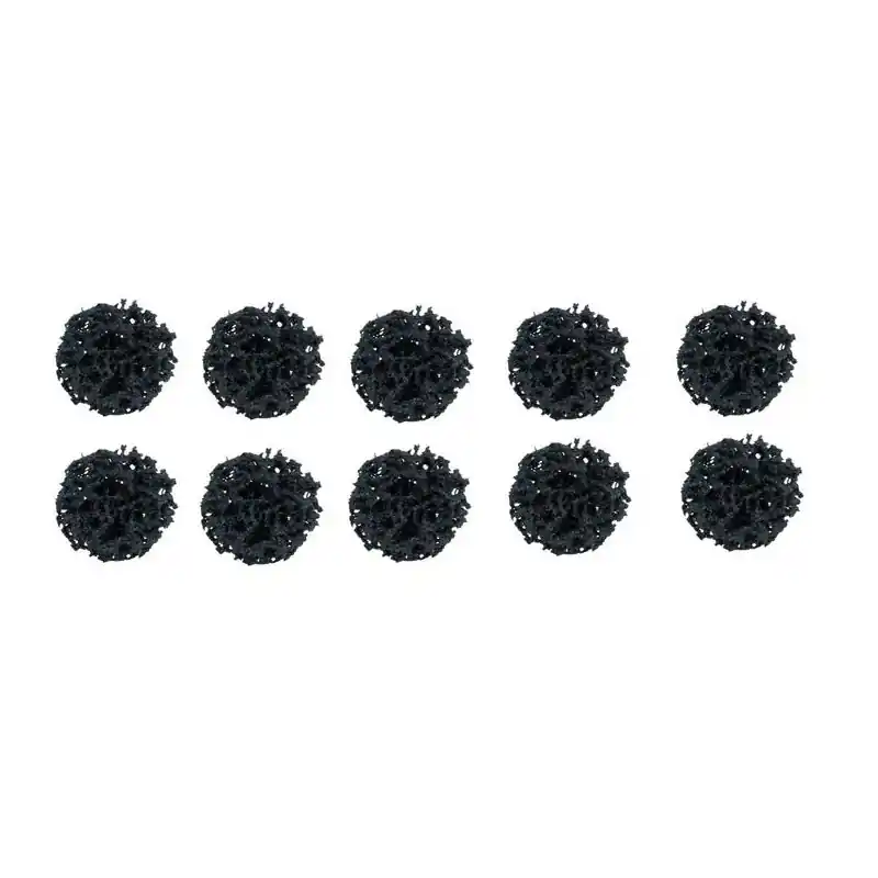 KS Tools 515.5075 Tampons à poncer, Ø 26,7mm, noir, 10 par paquet