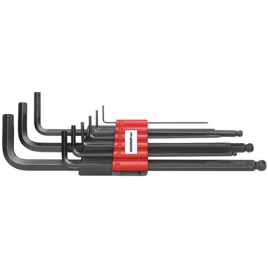 Gedore RED 3301335 R36675009 Jeu de clés coudées 1,5 - 10 mm 9 pièces