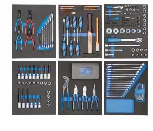 Gedore 2956527 TS 190 Jeu d‘outils en module 190-Pièces