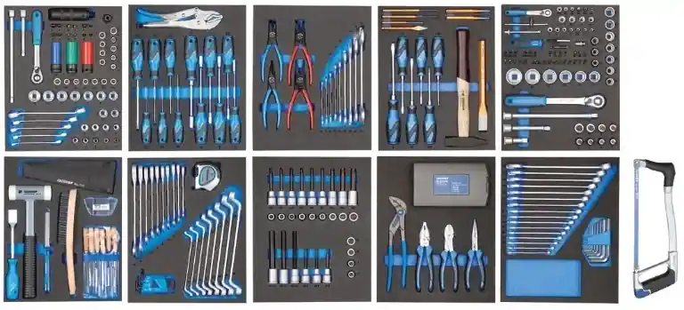 Gedore 2956535 TS 308 Jeu d‘outils en module 308 pièces