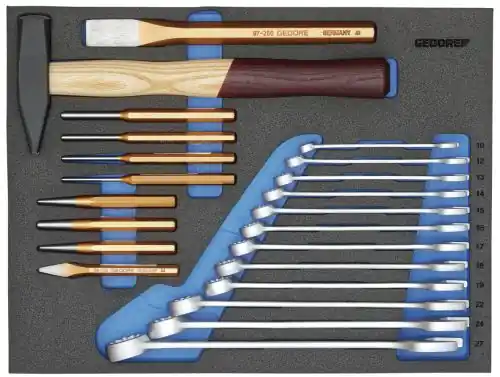 Gedore 3005224 1110 CTB2 01 Kit d‘outils 22 pièces