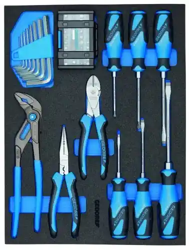 Gedore 3005232 1110 CTB2-02 Kit d‘outils 49 pièces