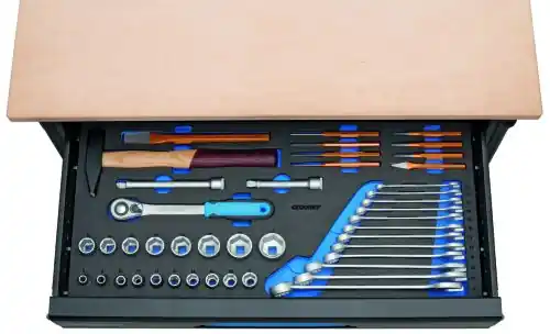 Gedore 3005240 1110 CTB3 01 Jeu d‘outils dans le module CT 43 pièces