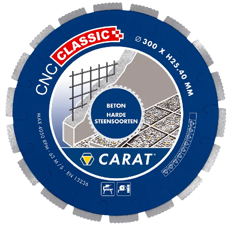Carat CNCC370500 lame diamant BETON CNC CLASSIC 370x30,0MM