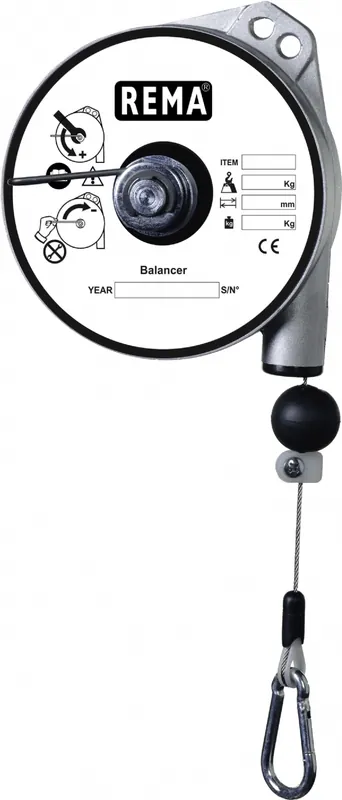 Rema 0629339 9339 Équilibreur à ressort version moyenne 8.0-10.0 kg 629339