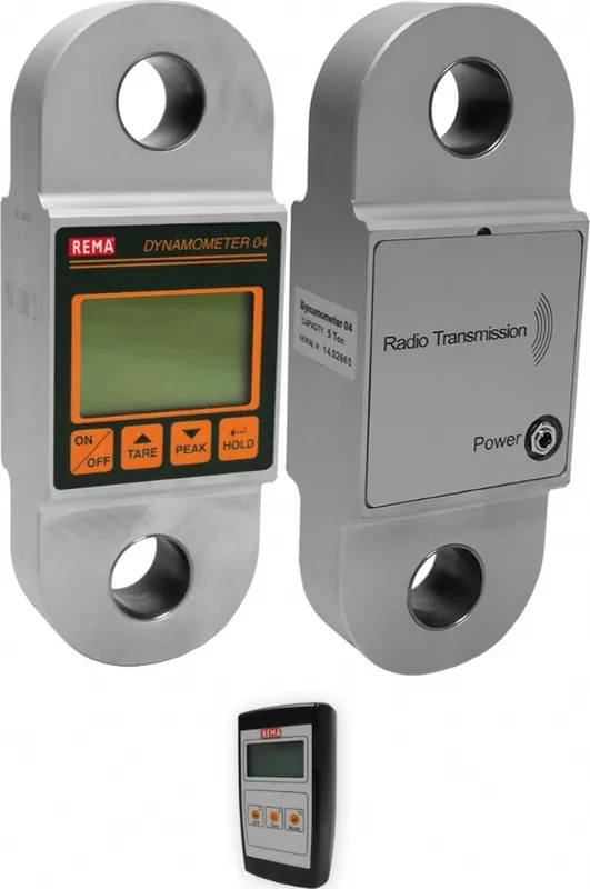 Rema 1512003 DSD04-05TX/RX Dynamomètre avec lecture à distance 5000 kg