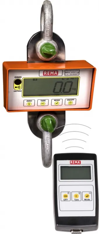 Rema 1513007 DSD05TX/RX-6.3T Dynamomètre avec lecture à distance 6300 kg modèle 05