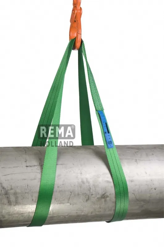 Rema 1212067 S2-PE-1,5M polyester sans fin sangle plate élingue 1,5 mtr 2000 kg