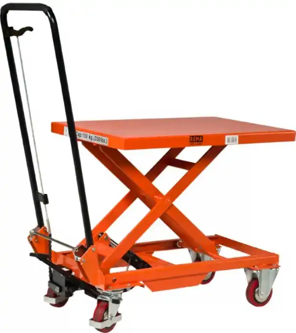 Rema 3460015 Table élévatrice manuelle mobile HT-15 700 x 450 mm 150 kg