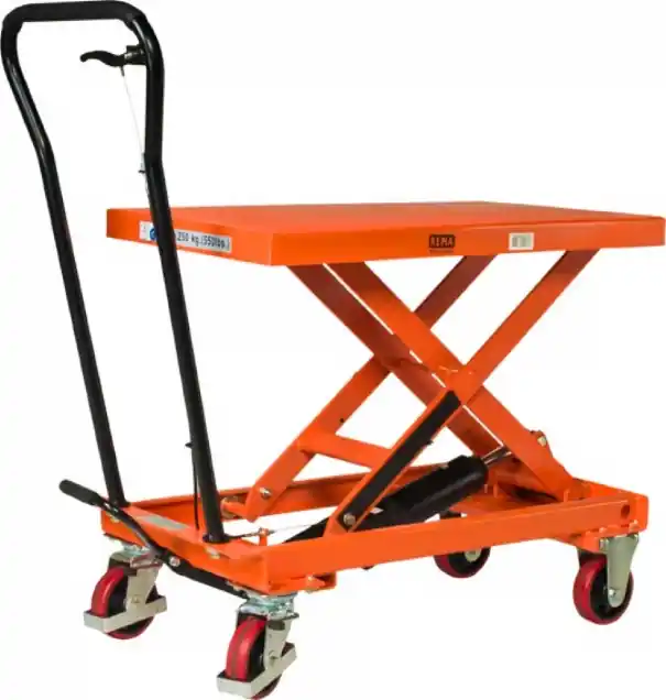 Rema 3460075 HT-75 table élévatrice manuelle mobile 1010 x 520 mm 750 kg