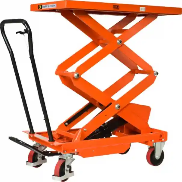 Rema 3460150 HT-50D table élévatrice manuelle mobile 1010 x 520 mm 500 kg