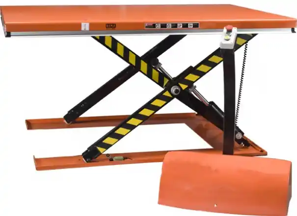 Rema 3459011 Table élévatrice basse stationnaire HSL-1.0 1000 kg