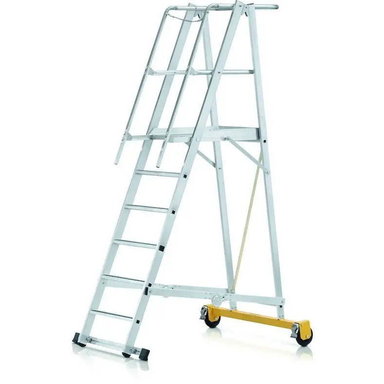 Zarges 41205 ZAP Safemaster Plus S Escalier pour plate-forme de travail 1 x 8 marches