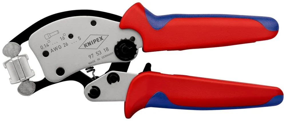 Knipex 97 53 18 975318 Pince à sertir auto-ajustable twistor 16