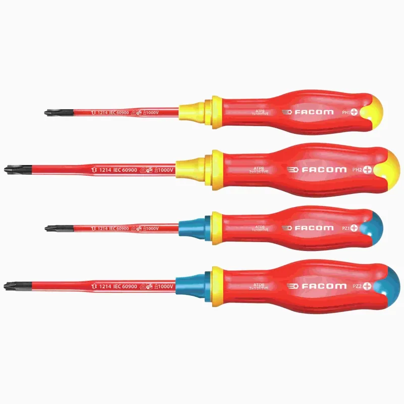 Facom ATB.J4TVE Jeu PROTWIST® BORNEO® 4 tournevis pour profils de vis combinés