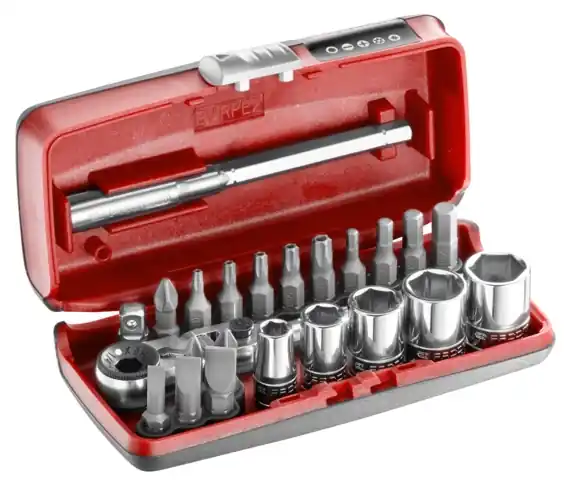 Facom R1PICO PB Coffret douilles 1/4‘‘‘‘ 6 pans métriques