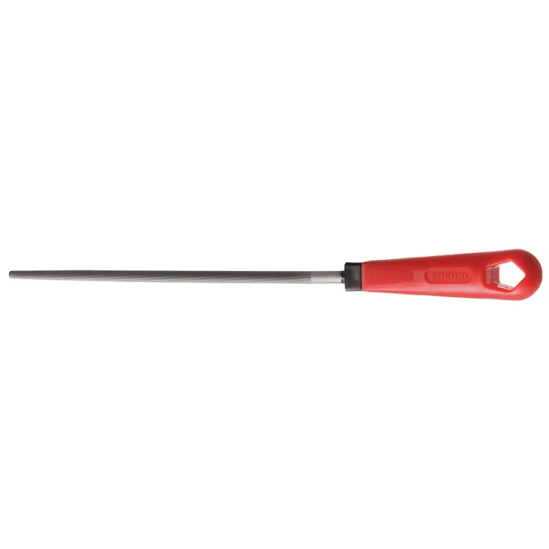 Facom RD.B200EMA Lime bâtarde ronde avec manche 200 mm