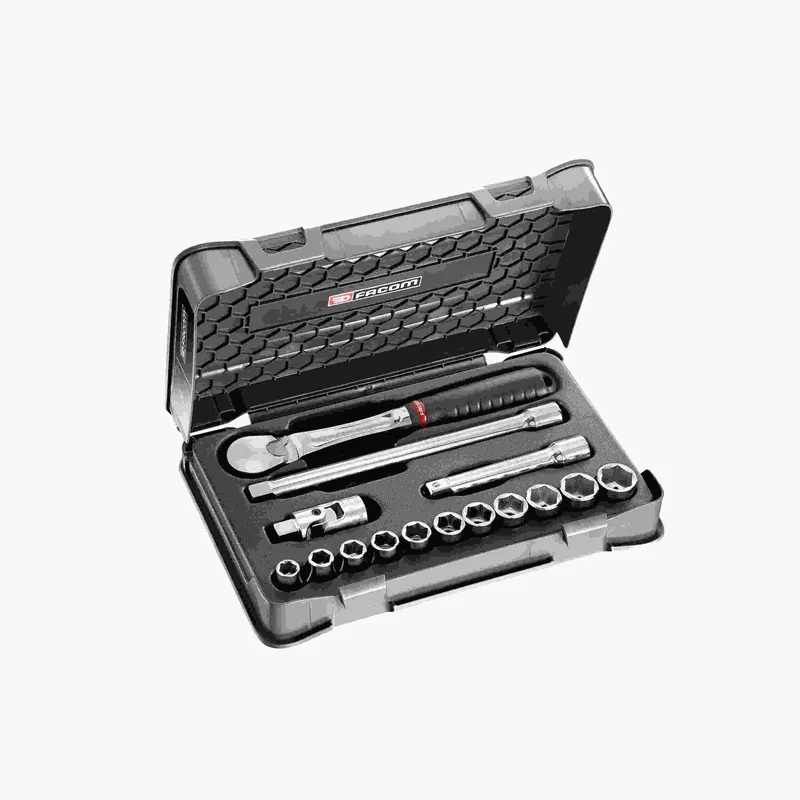 Facom SL.161-1P6U Coffret douilles 1/2" 6 pans en pouces