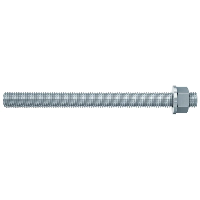 Fischer 519392 Tige d‘ancrage FIS A M 8 x 130 en acier galvanisé électrolytiquement grade 8.8