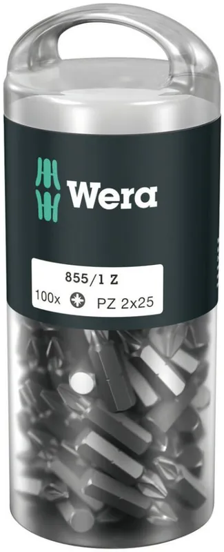 Wera 05072444001 5072444001 Embout Z 855/1 PZ 2x25 mm (bte 100)