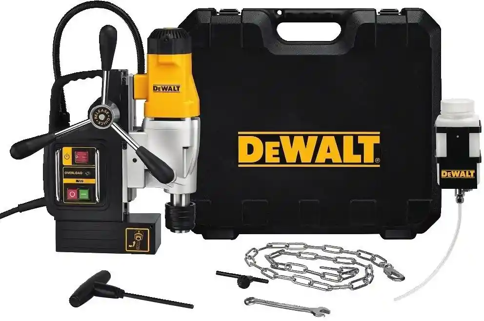 DeWalt DWE1622K-QS Perceuse magnétique 2 vitesses 1200W 50mm - coffret