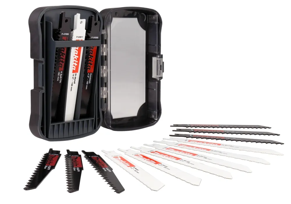 Makita Accessoires P-81262 Jeu de lames de scie à guichet 25 pièces
