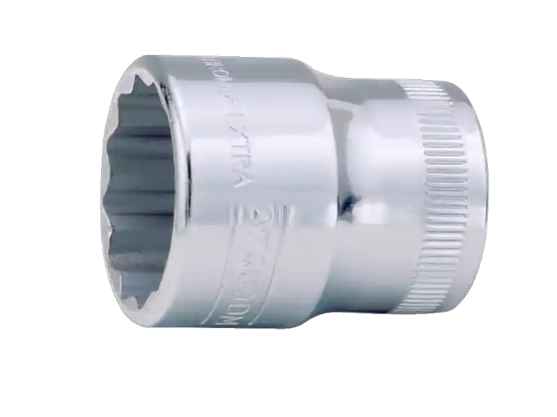 Bahco SBA7400DM-12 Clés à douille, hexagonales, métriques, à paroi mince