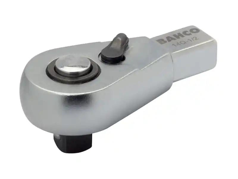Bahco 9Q-3/8 Tête à cliquet en forme de poire avec blocage rapide et connecteur rectangulaire