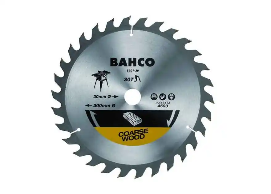Bahco 8501-30XF Lames de scie circulaire pour bois dans les scies de chantier