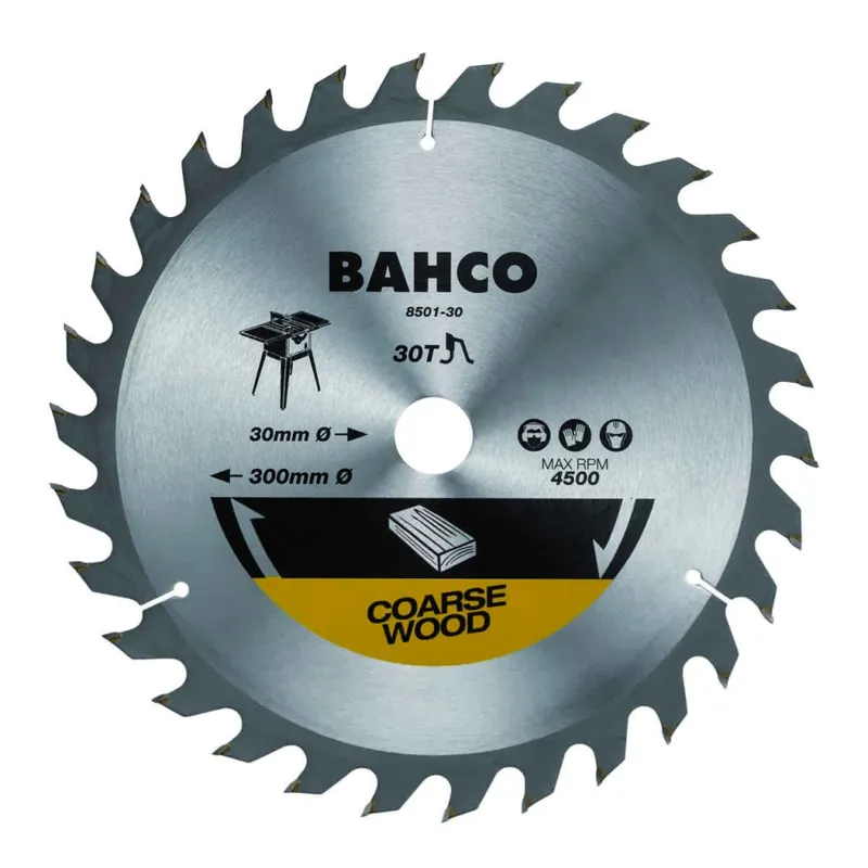 Bahco 8501-31 Lames de scie circulaire pour bois dans les scies de chantier