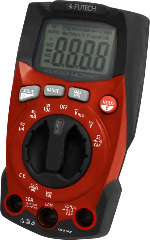 Futech 400.36C Multipower 3.6 Multimètre compact