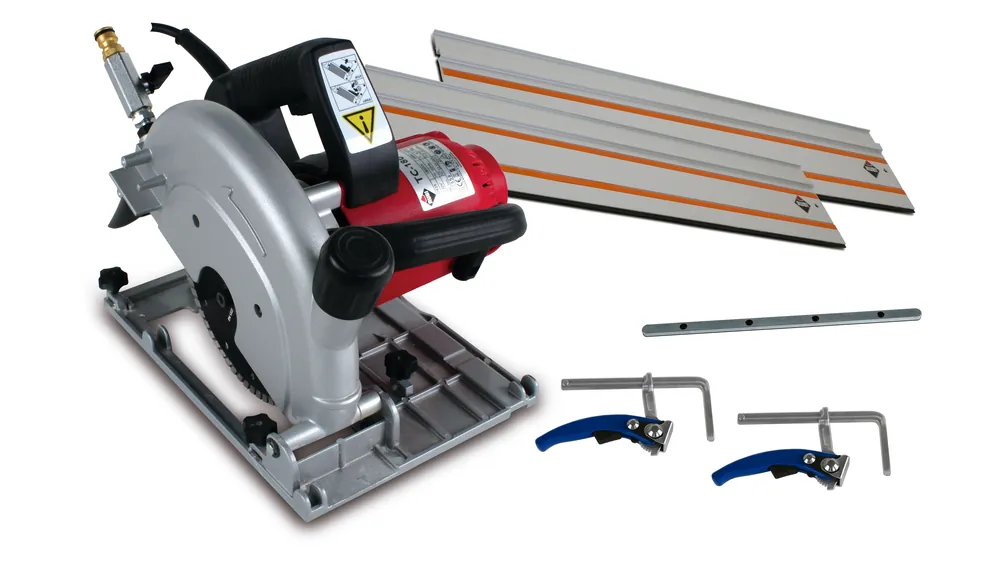 Rubi 50994 TC-180 Scie diamantée en coffret + guides